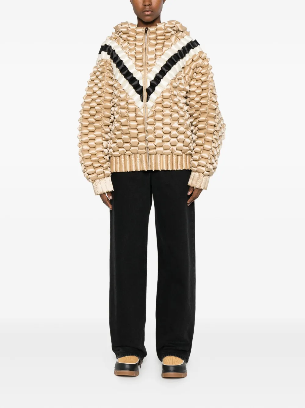 RAXXY Jas met capuchon Beige