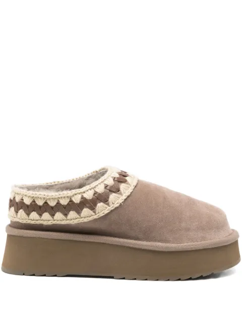Mou 50mm slip-on platform slippers