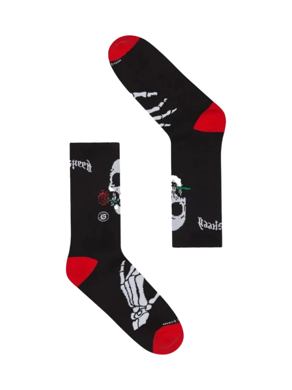  Godspeed Graphic-print Socks - Black 