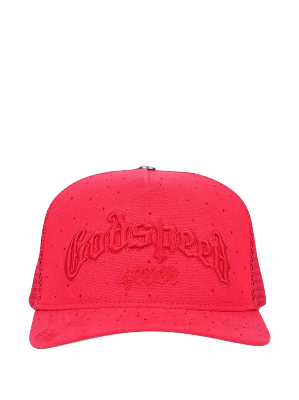 GODSPEED Forever embellished baseball cap | Red | Image 1