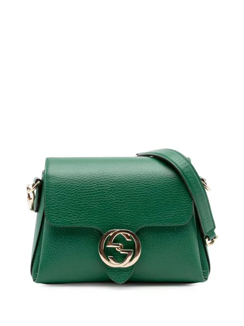 Gucci Pre-Owned 2016-2025 Small Dollar Calfskin Interlocking G crossbody bag