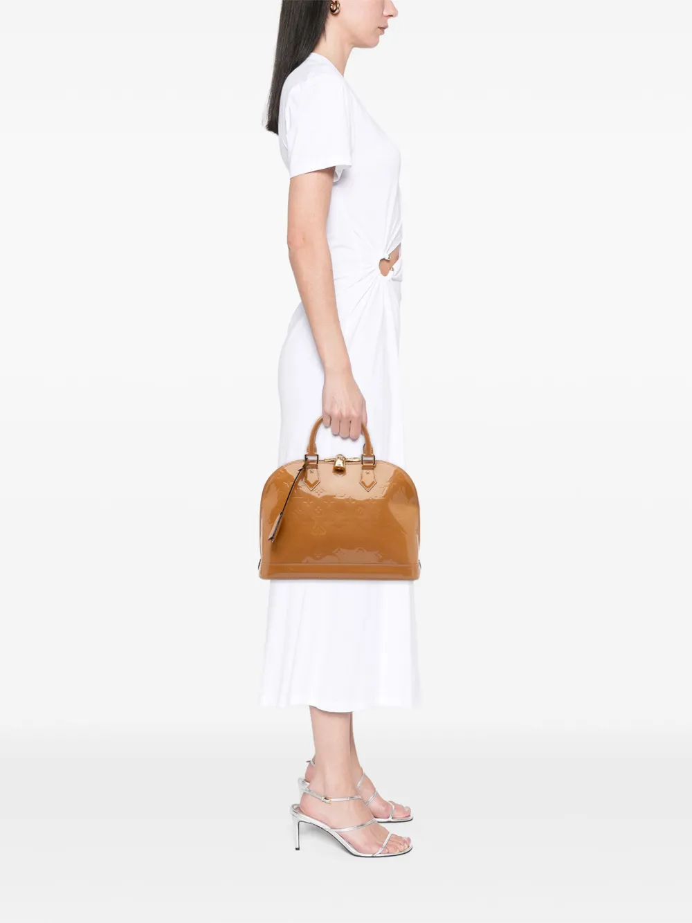 Louis Vuitton Pre-Owned 2013 Monogram Vernis Alma PM handbag | Pre-Owned | Image 2
