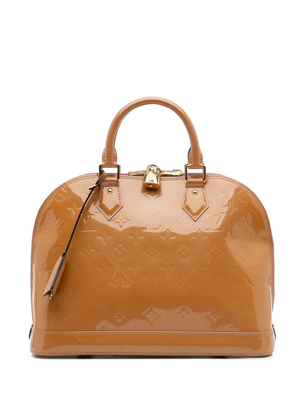 Louis Vuitton Pre-Owned 2013 Monogram Vernis Alma PM handbag | Brown | Image 1