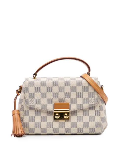 Louis Vuitton Pre-Owned 2018 Damier Azur Croisette satchel