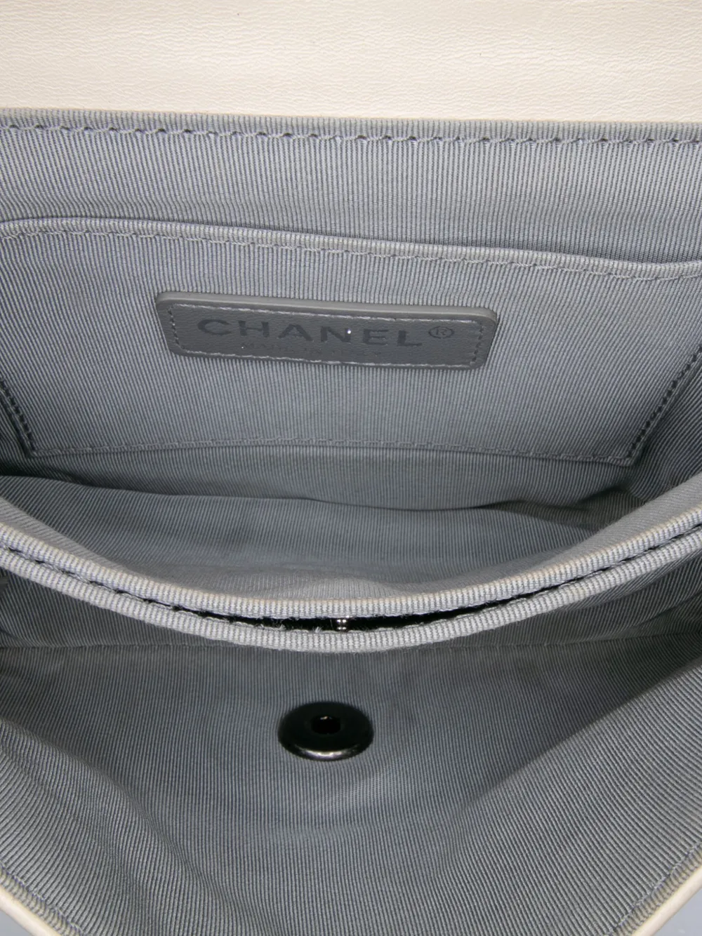 Pre-owned Chanel 2015-2016 Small Quilted Calfskin Korean Garden Flap Crossbody Bag In Brown