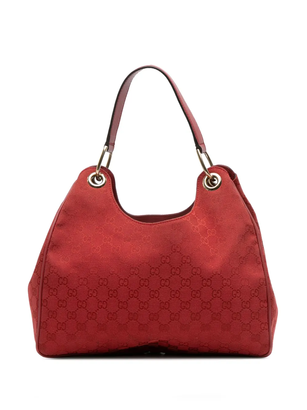 Gucci Pre-Owned 2016-2025 GGキャンバス ショルダーバッグ - レッド Gucci Pre-Owned 2016-2025 GGキャンバス ショルダーバッグ - レッド