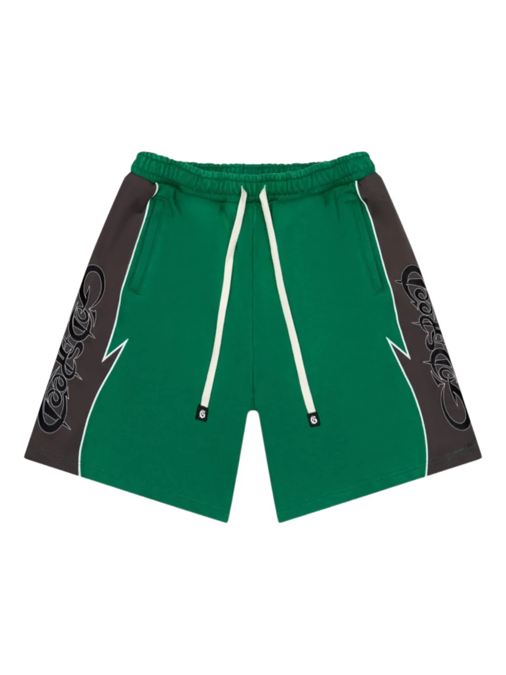 GODSPEED Halftime graphic track shorts | Green | Image 1