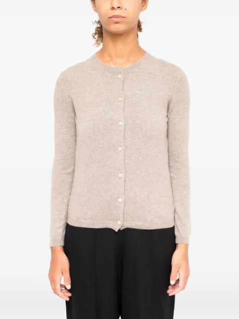 LA ROSE Cardigan in cashmere con bottoni