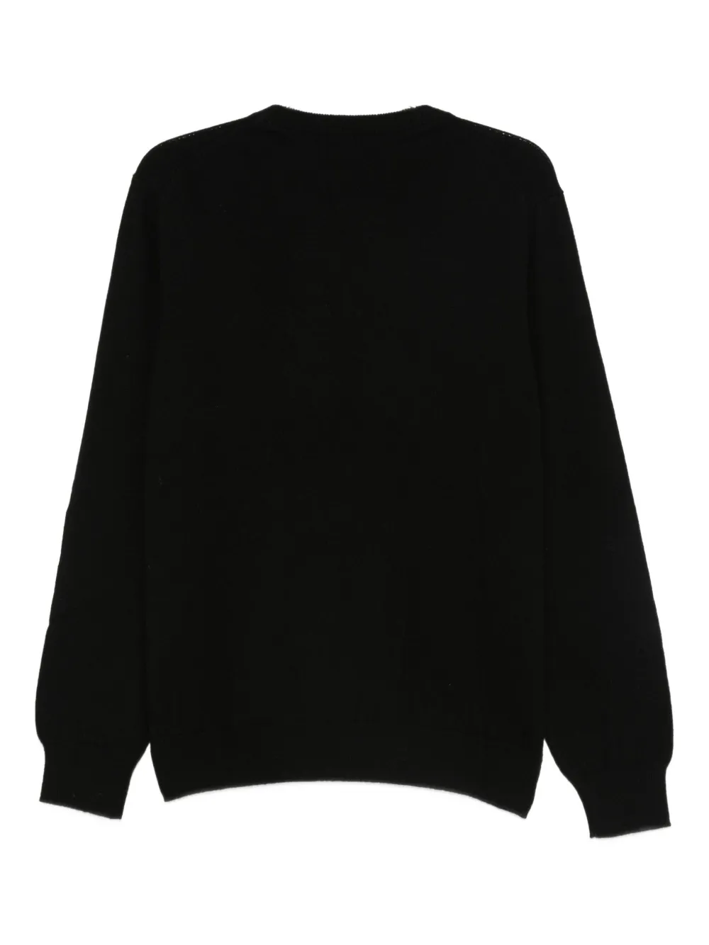 Yves Salomon crew-neck cashmere sweater - Zwart