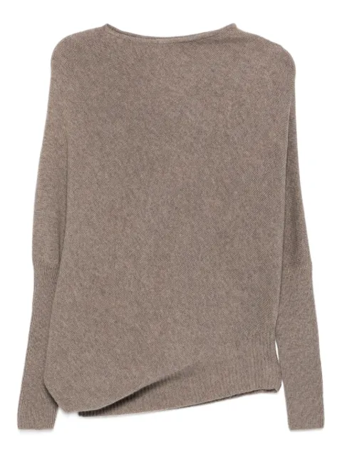 Agnona asymmetric-hem sweater
