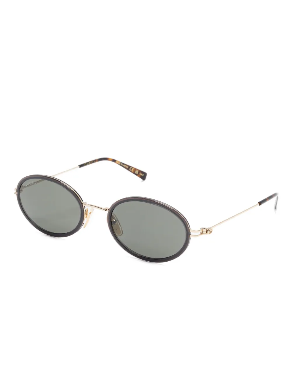 Gucci Eyewear GUCCI ROUND METAL SUNGLASS - Grijs