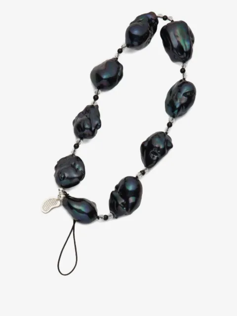Gohar World baroque-pearl phone charm