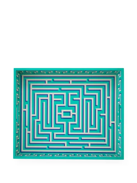 Jonathan Adler labyrinth-pattern decorative tray