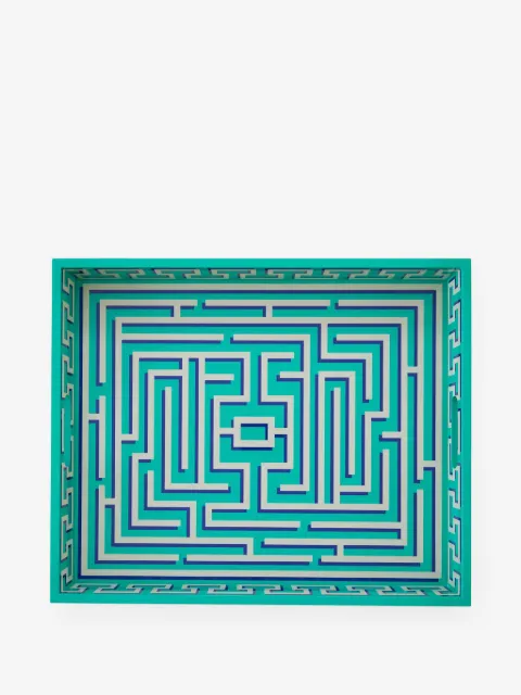 Jonathan Adler labyrinth-pattern decorative tray