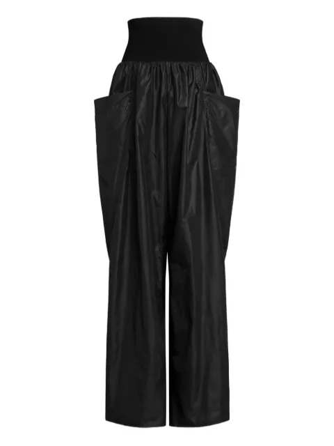Alaïa pantalones de chándal anchos
