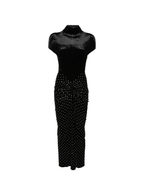 Alaïa Drapiertes Maxikleid