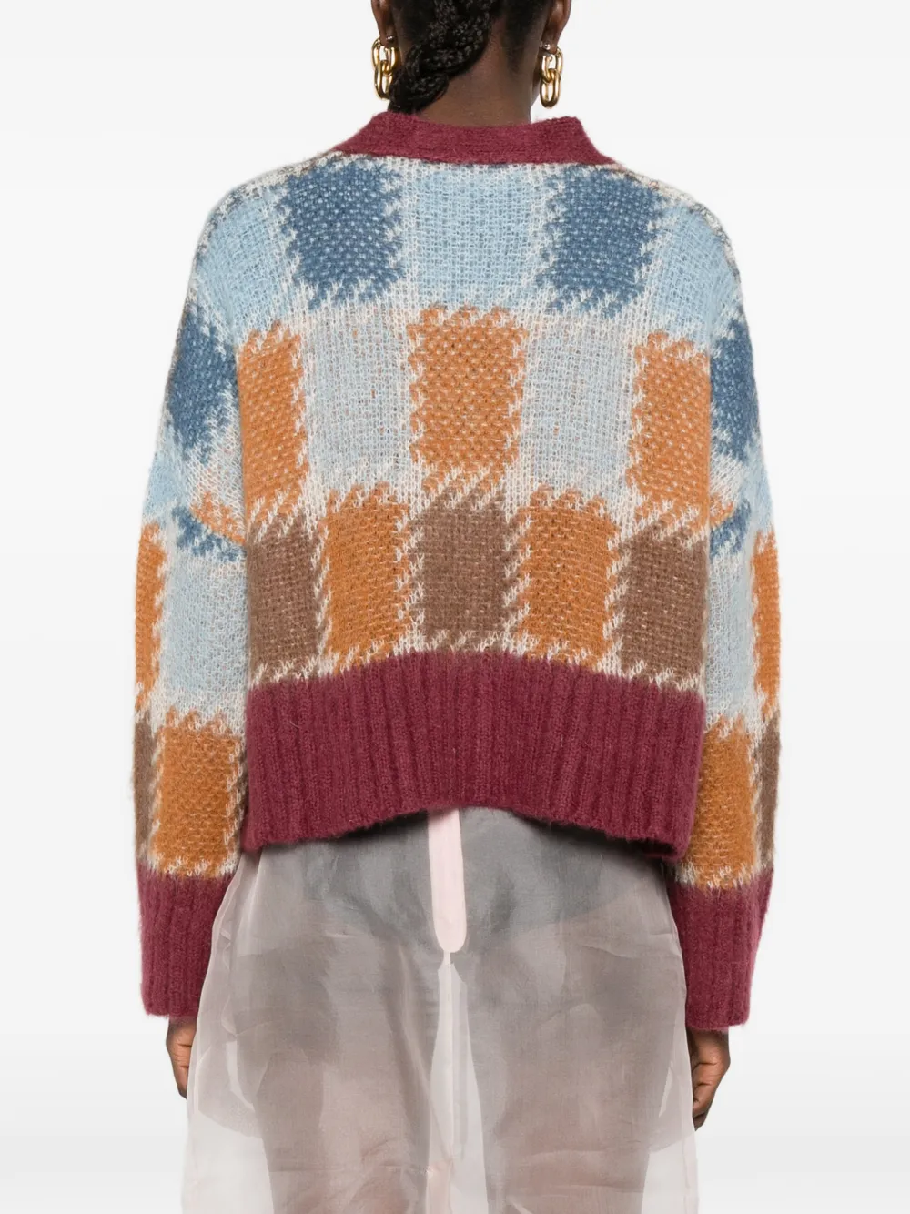 Marni Vest met V-hals Rood