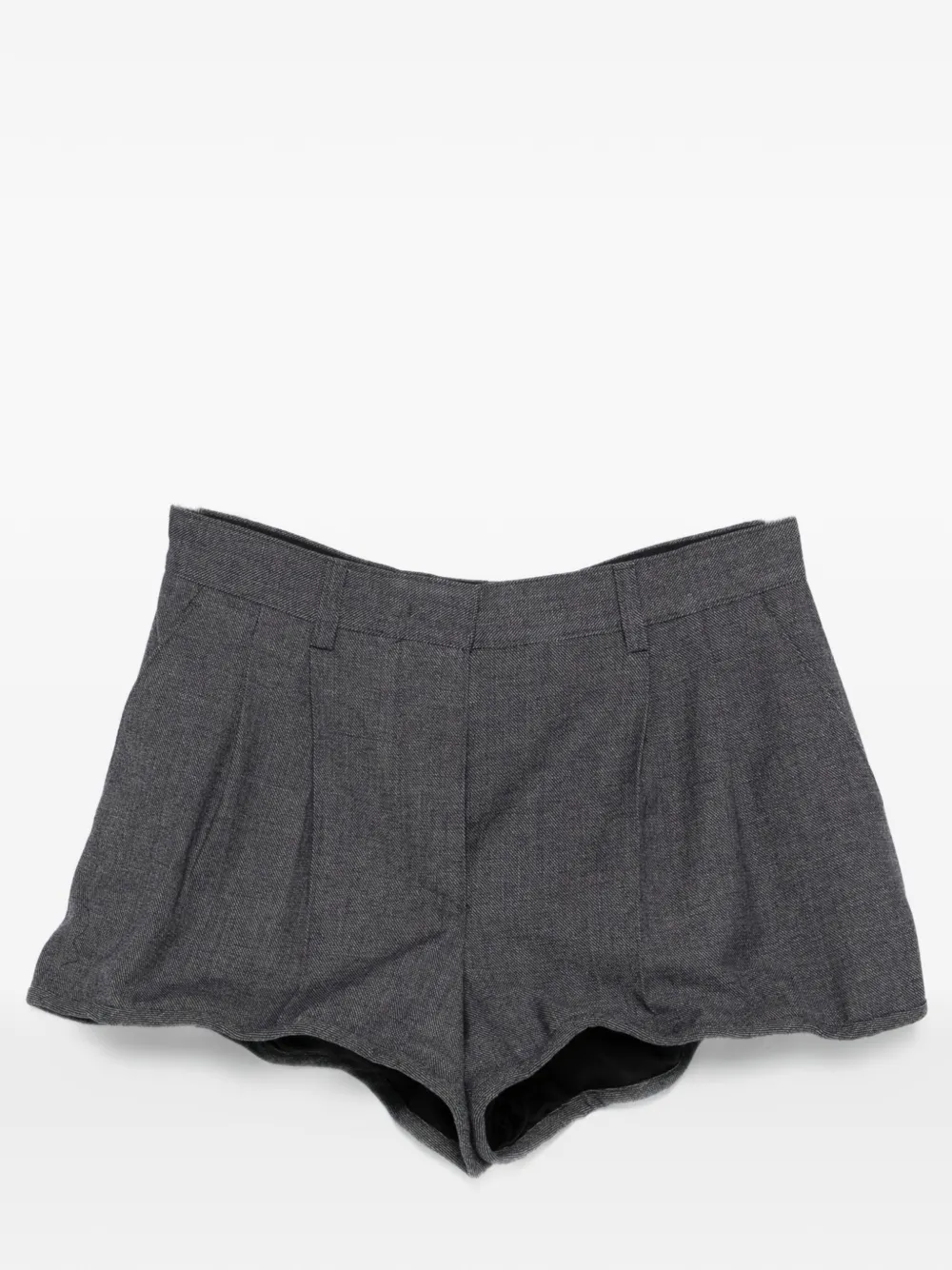 Prada wired shorts - Grigio