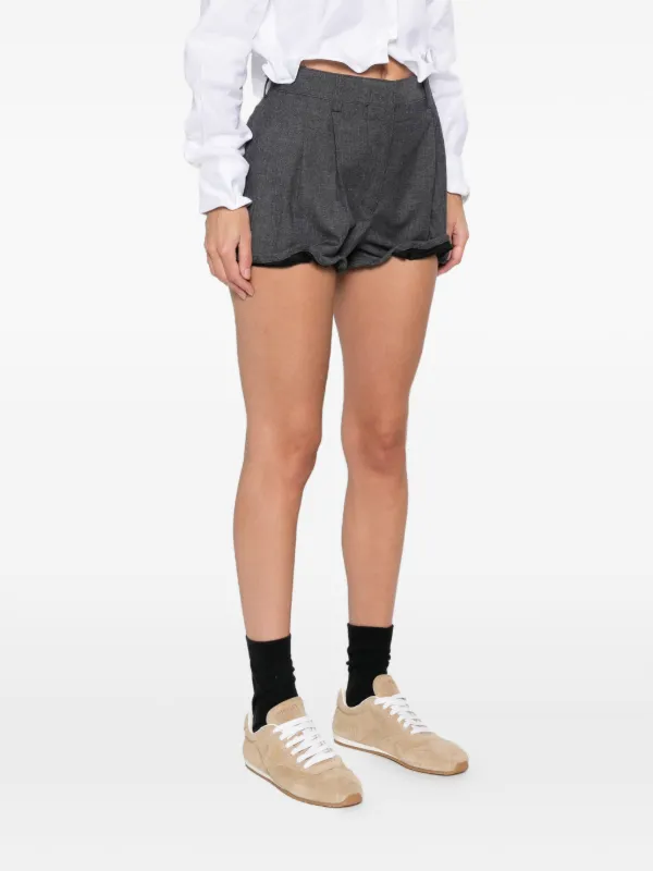 Prada Wired Shorts | Grey | FARFETCH BE