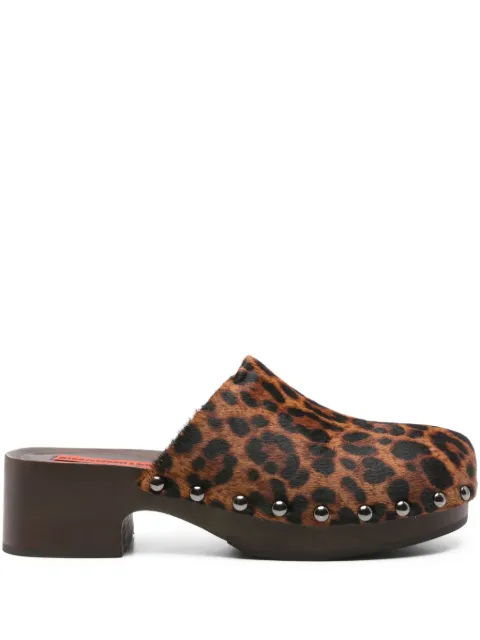 Simon Miller leopard-print heeled mules