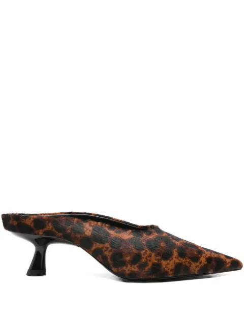 Simon Miller leather heeled mules