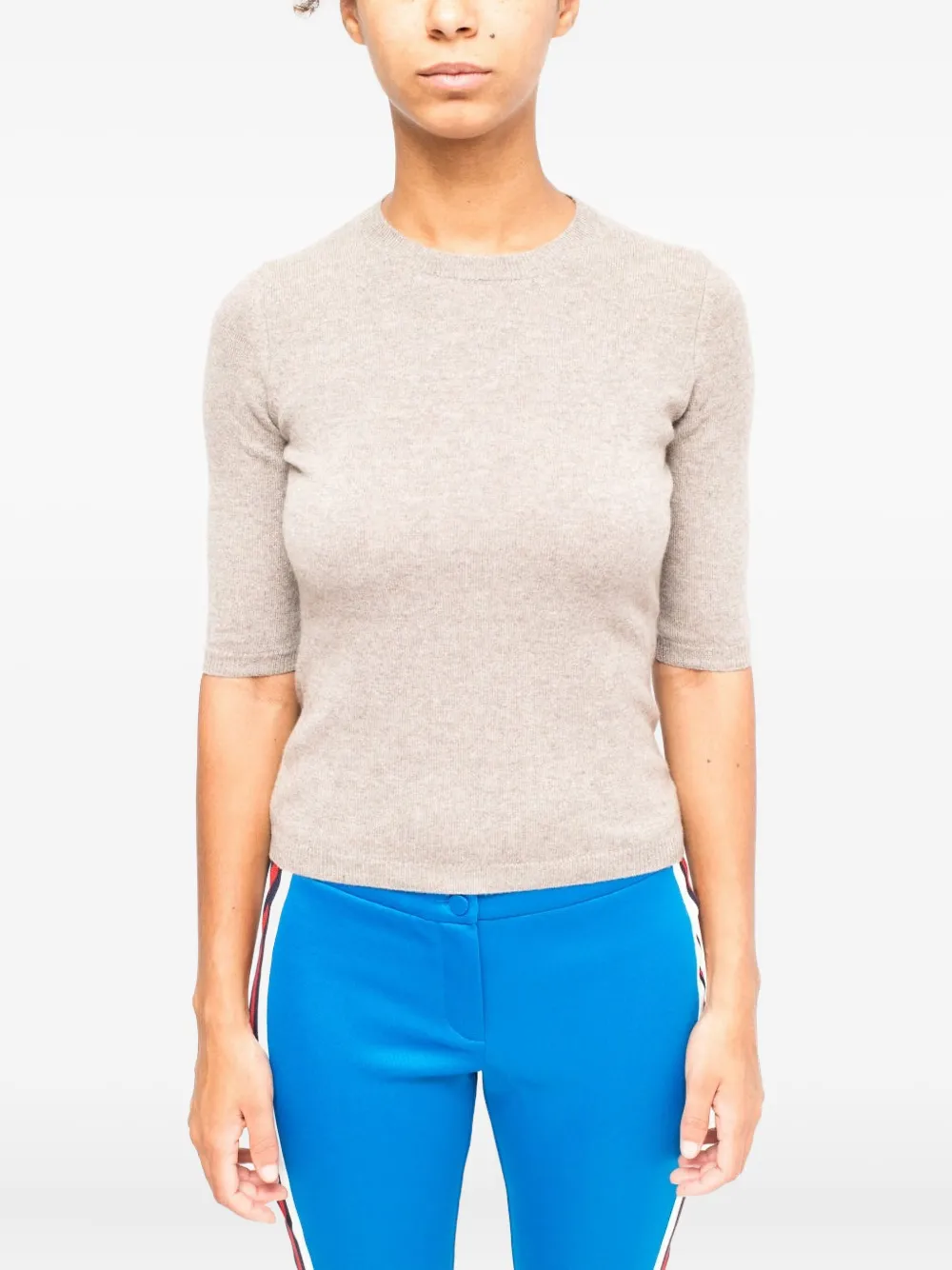 LA ROSE pull à col rond | gris | Image 1