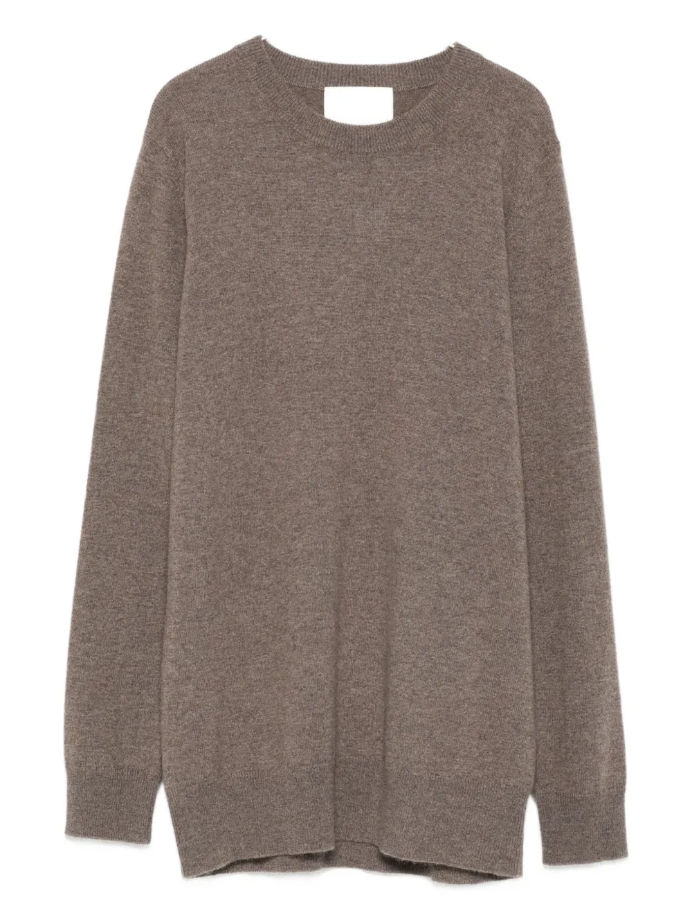 Lisa Yang Round-neck Cashmere Sweater In Gray