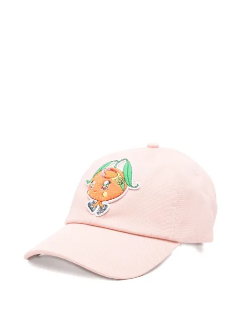 Casablanca logo-embroidered cap