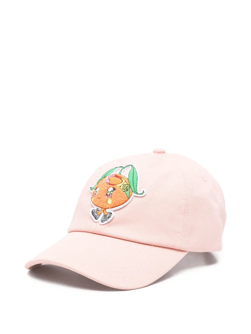 Casablanca Logo-embroidered Cap In Pink