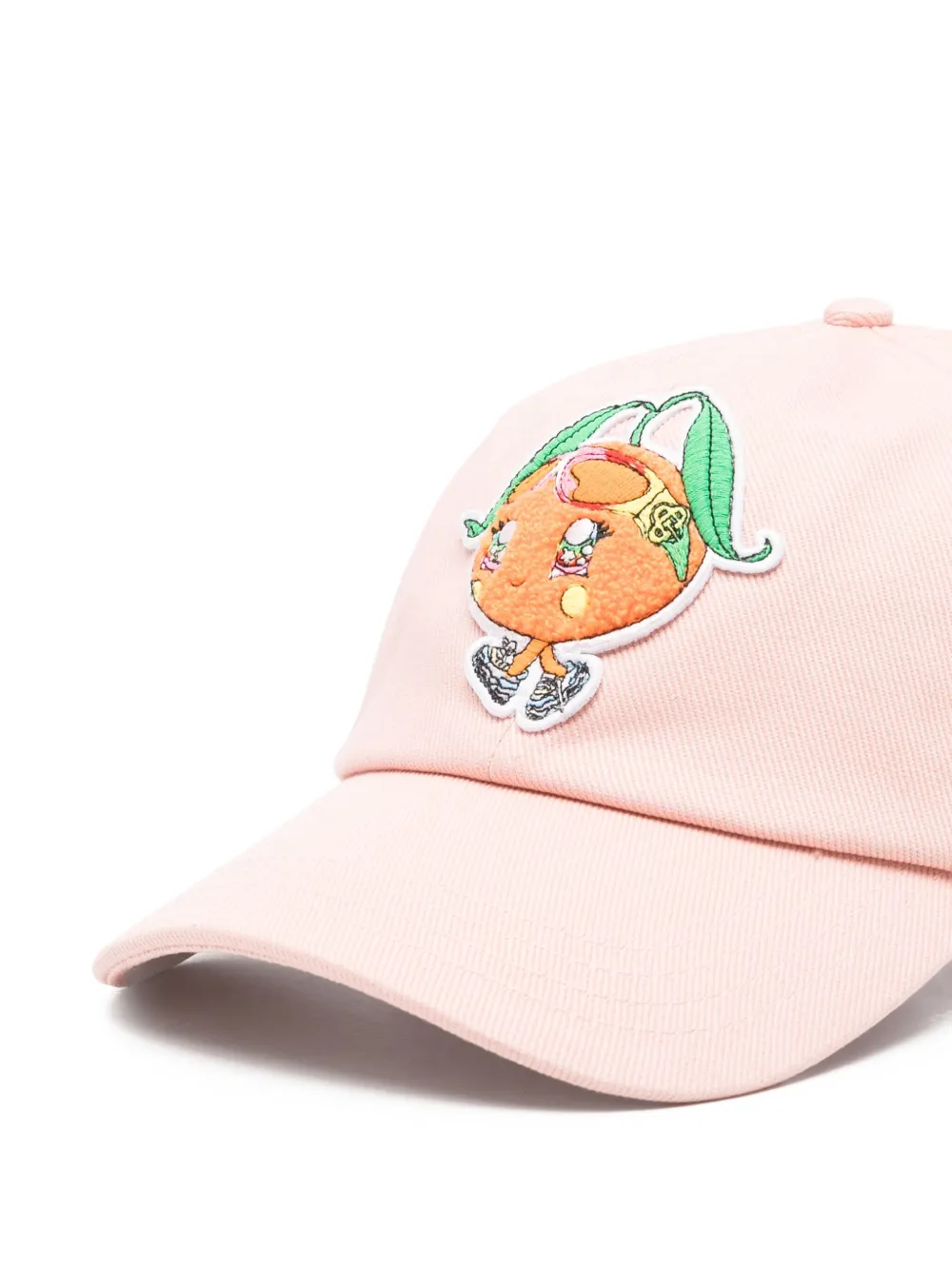 Casablanca Pet met geborduurd logo Roze