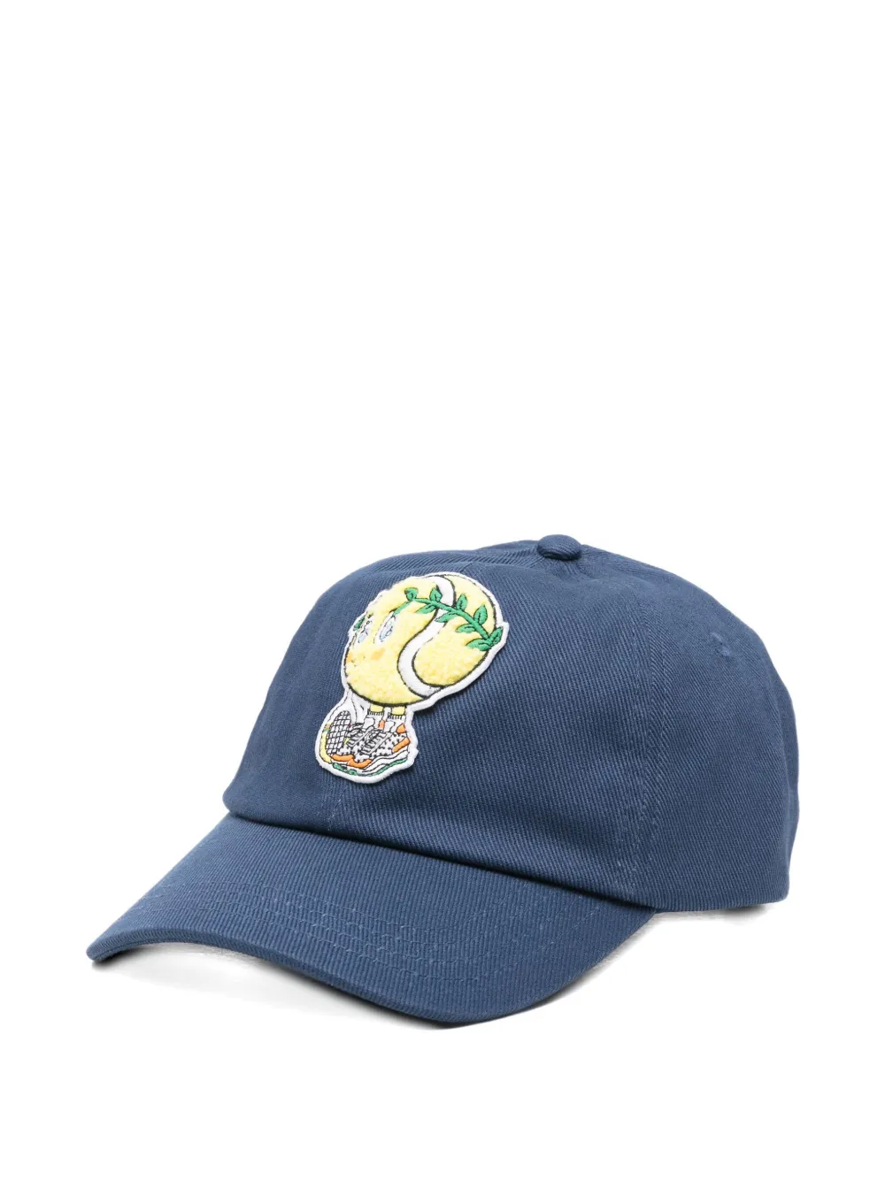 Casablanca Embroidered-logo Baseball Cap In Blue