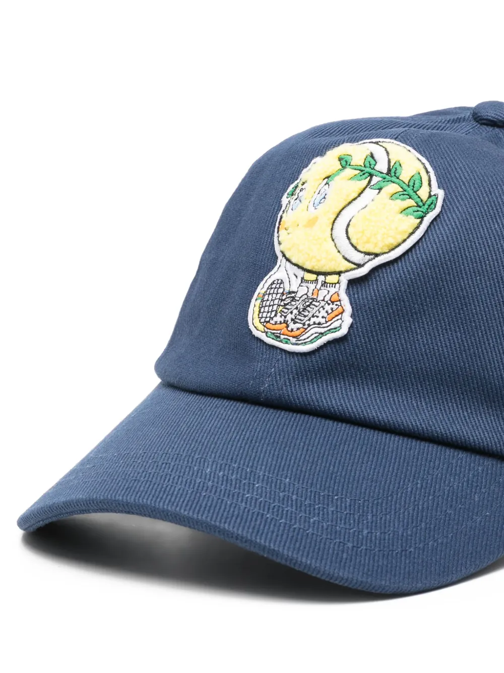 Casablanca Honkbalpet met geborduurd logo Blauw