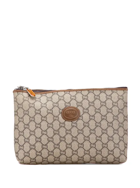 Gucci Pre-Owned 20th Century GG Supreme Plus clutch bag