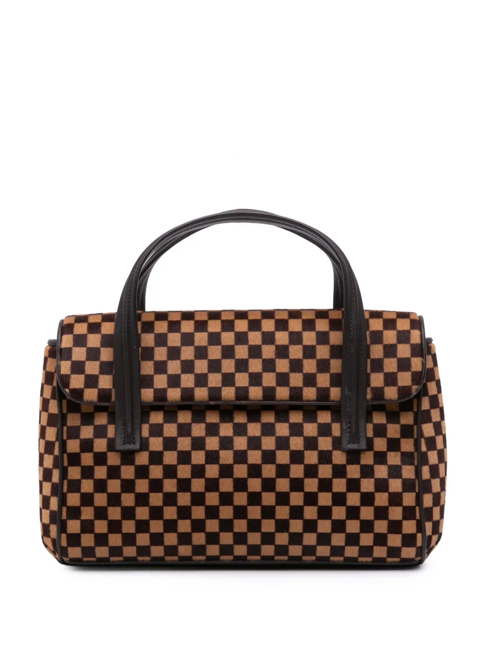 Louis Vuitton Pre-Owned 2003 ダミエ ソバージュ リオン ハンドバッグ - ブラウン Louis Vuitton Pre-Owned 2003 ダミエ ソバージュ リオン ハンドバッグ - ブラウン