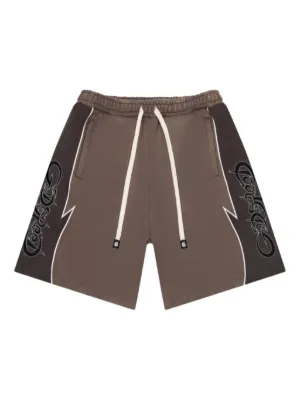 Denim Tears Mono Cotton Wreath ショートパンツ | ブラウン | FARFETCH JP