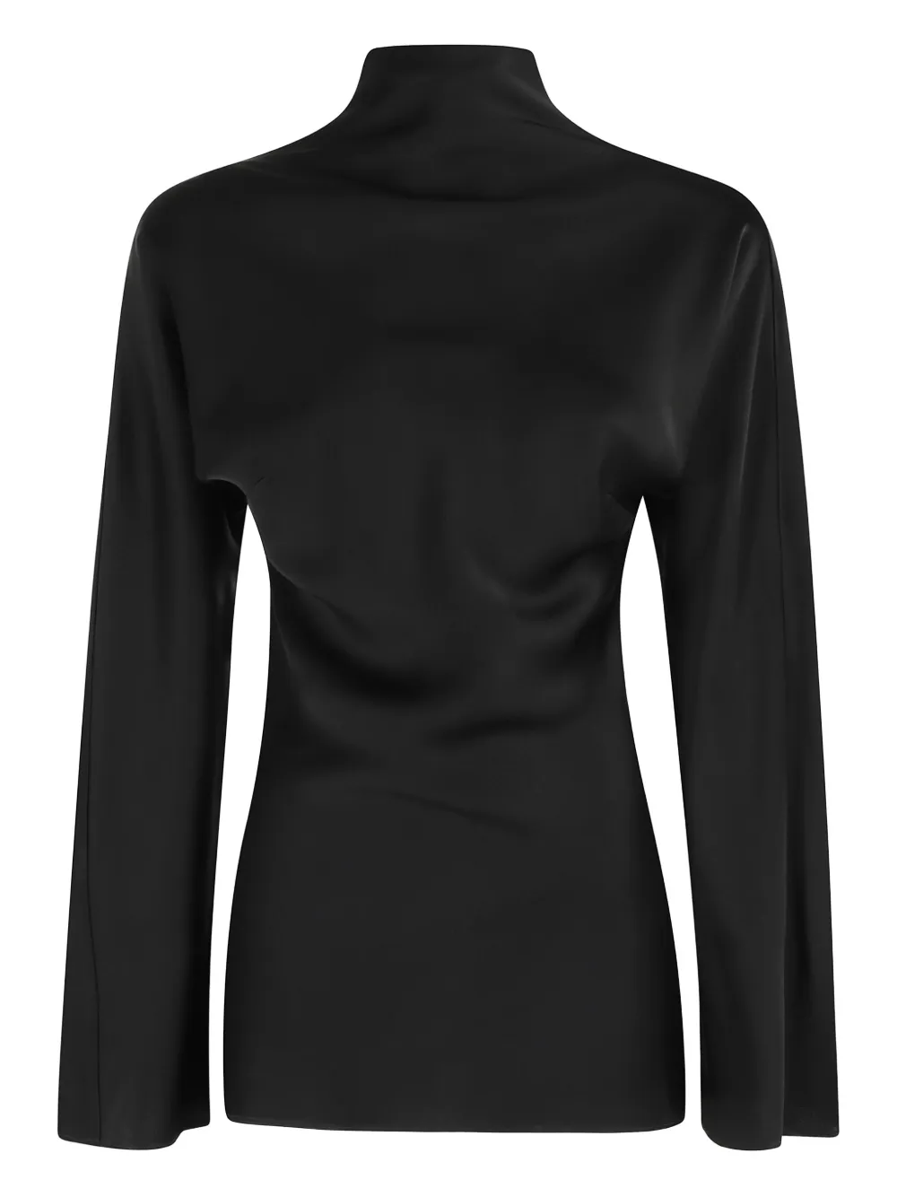 Róhe blusa con cuello halter | negro | Image 1