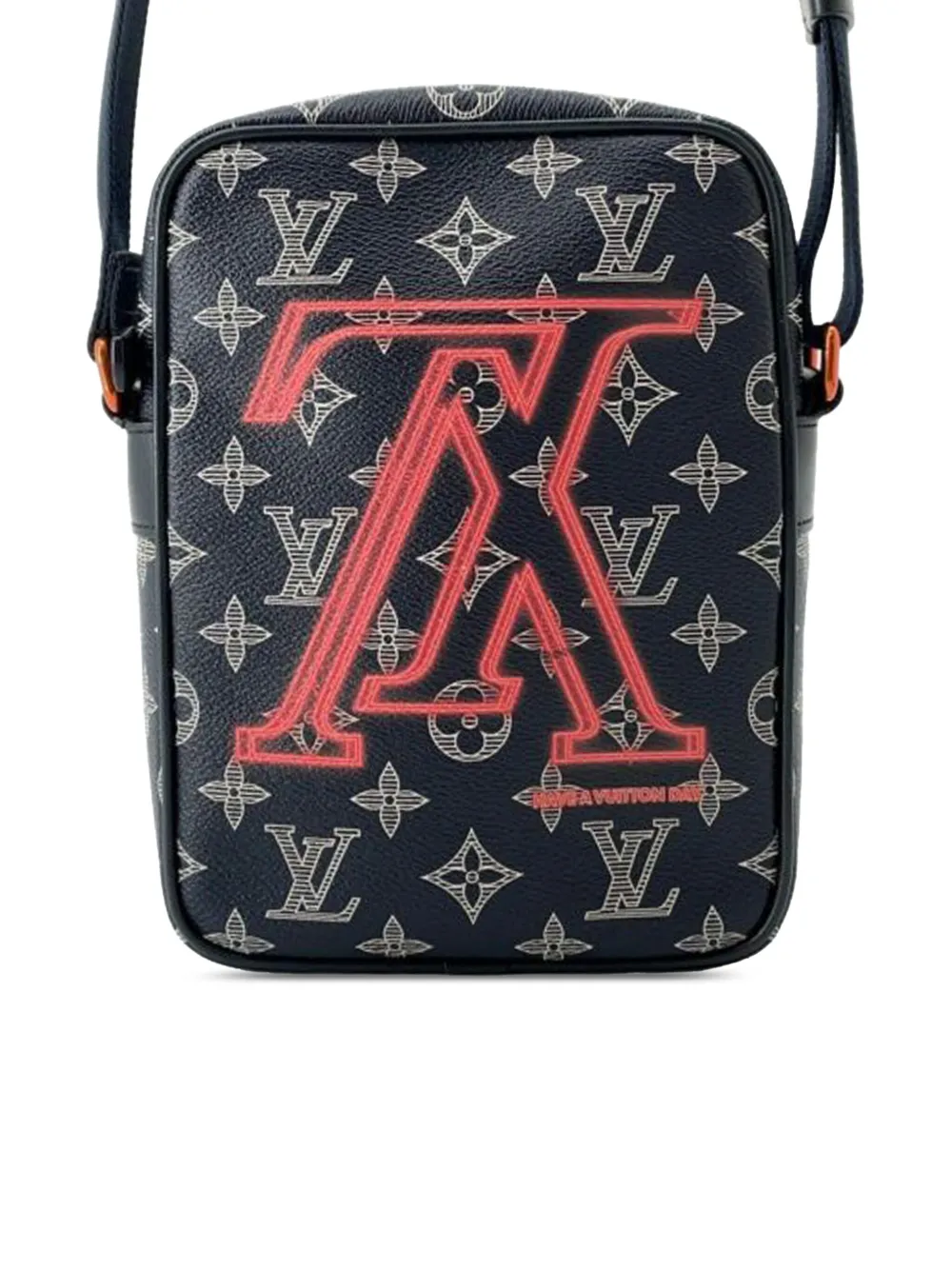 Louis Vuitton Pre-Owned 2018 Monogram Upside Down Ink Danube PM crossbody bag | Blue | Image 1