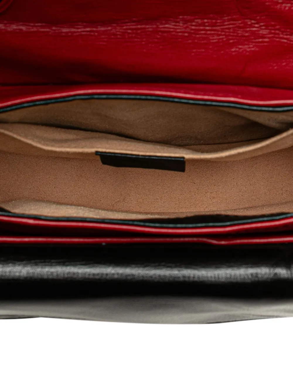 Pre-owned Gucci 2000-2015 Mini Leather Marina Shoulder Bag In Red