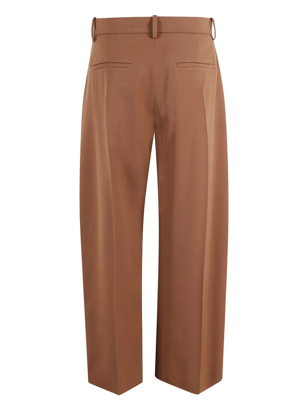 Marni pleated cropped trousers - Bruin