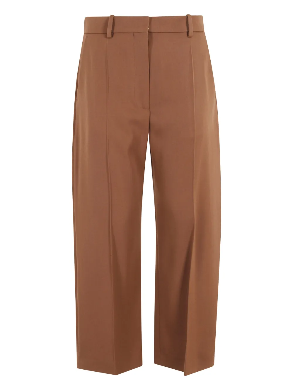 Marni بنطال قصير بكسرات | بني | Image 1