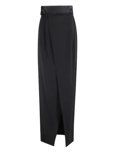 Erika Cavallini  satin-trim midi skirt