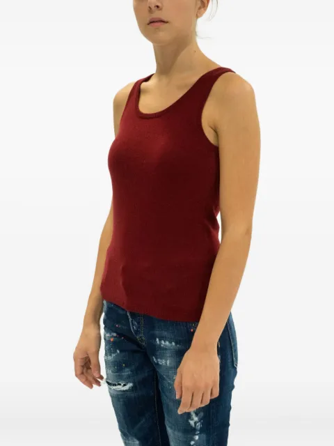 LA ROSE knitted tank top