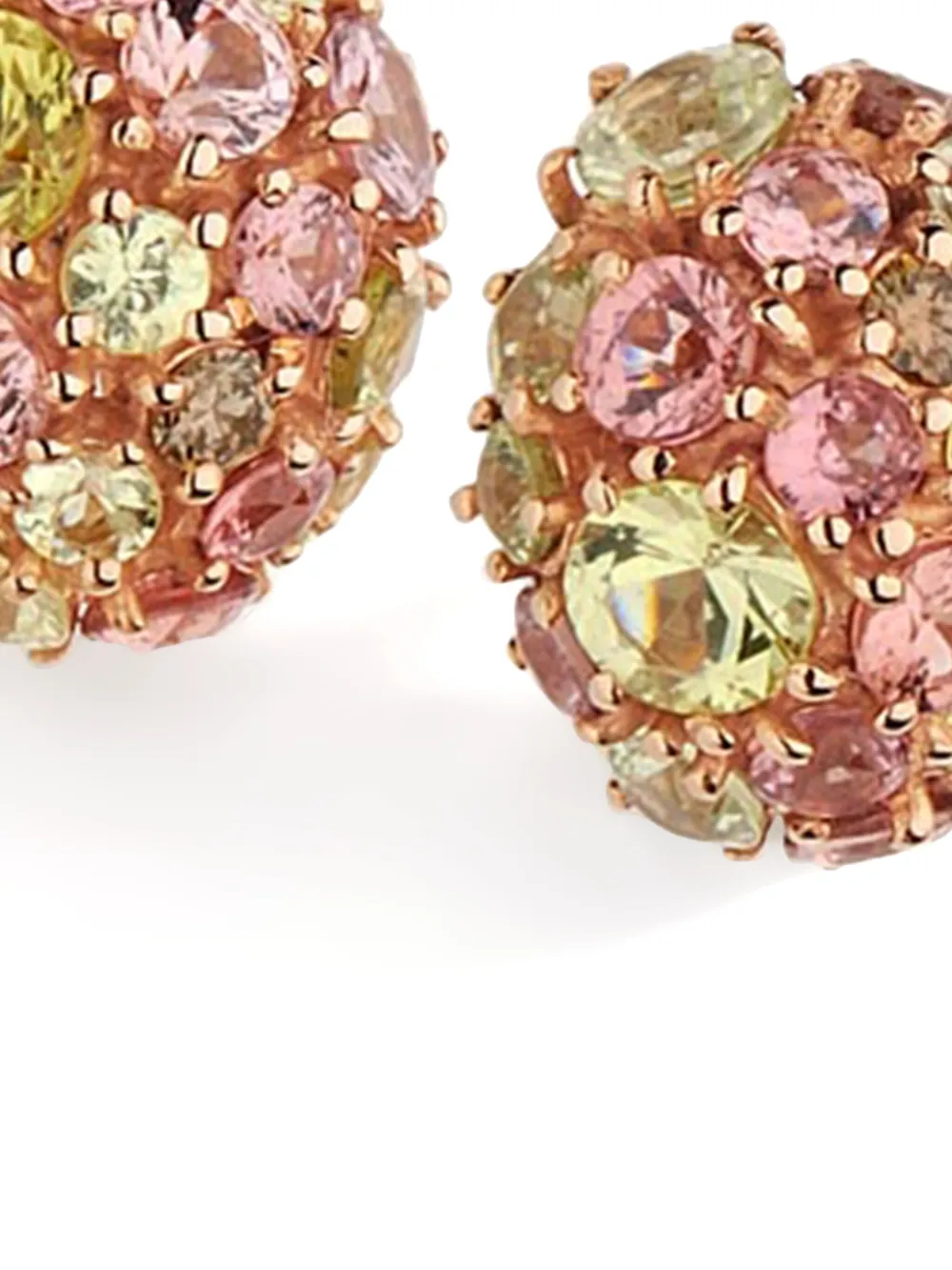 Brumani 18kt Bubbles Weißgoldohrringe mit Schmuckstein | Image 2