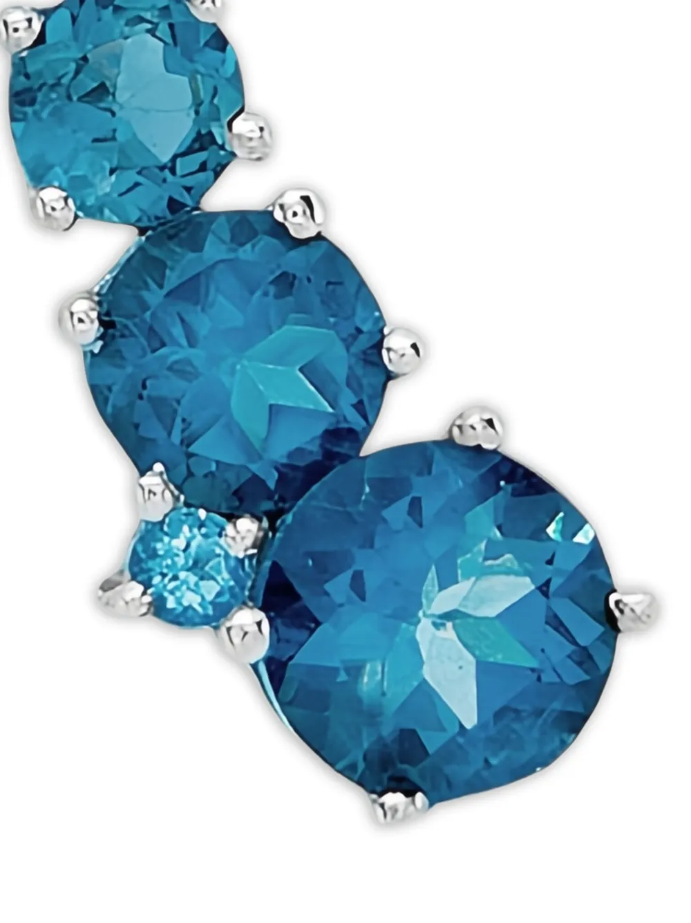 Brumani 18kt Weißgoldohrringe mit Topas | Image 2