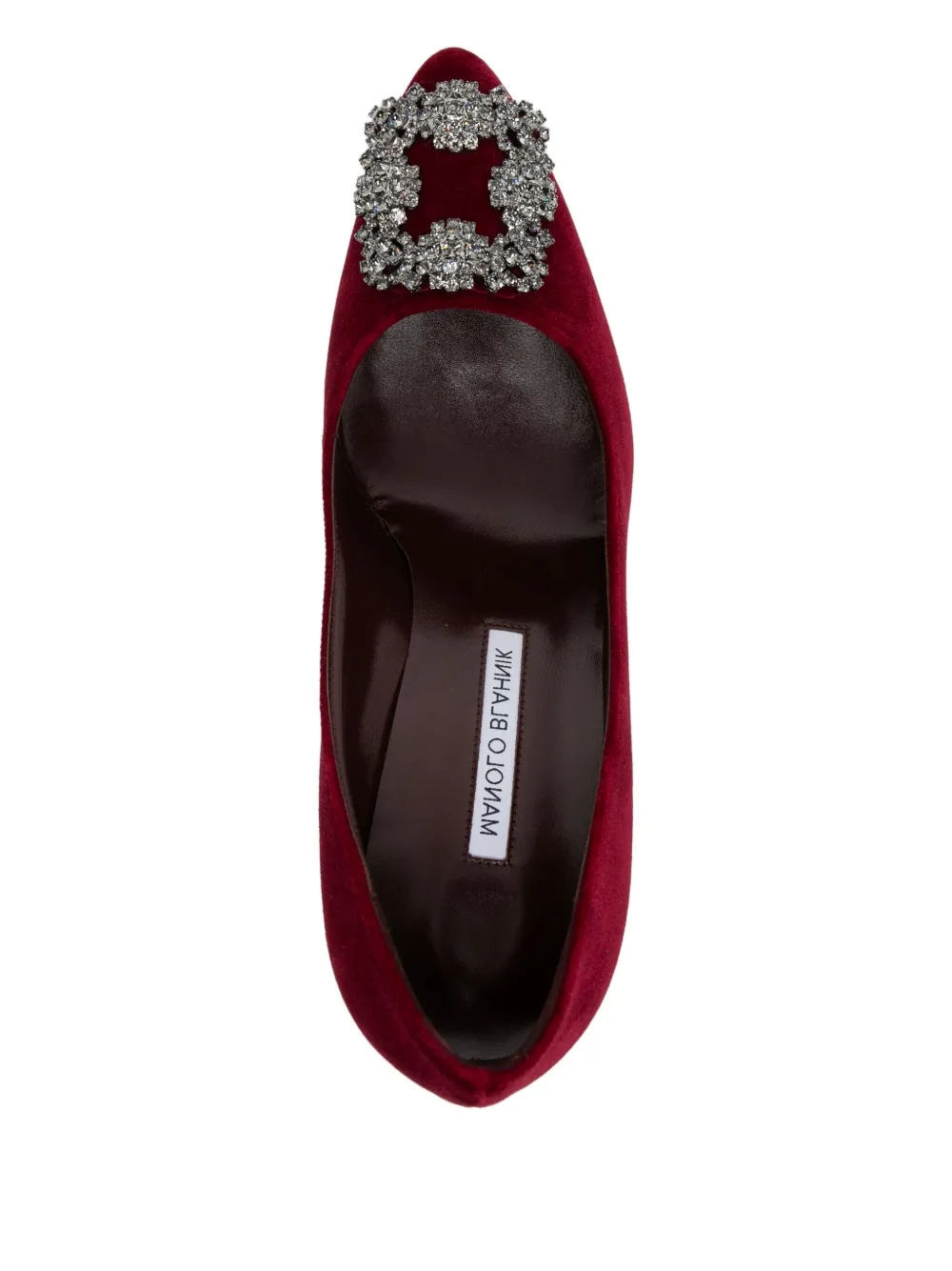 Manolo Blahnik 90mm Hangisi Pumps In Multi