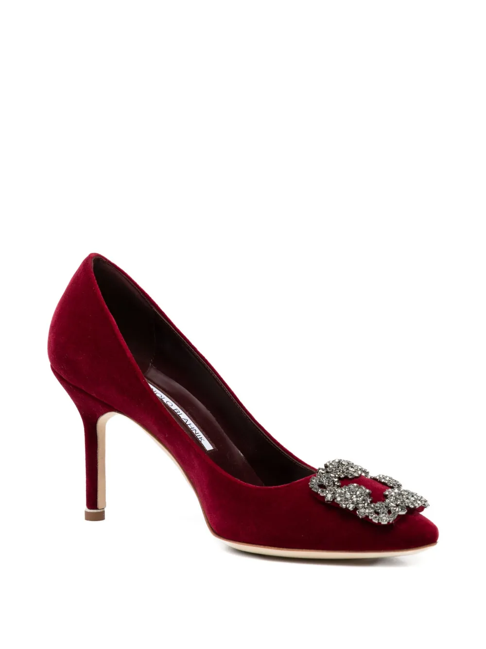 Manolo Blahnik 90mm Hangisi Pumps In Multi