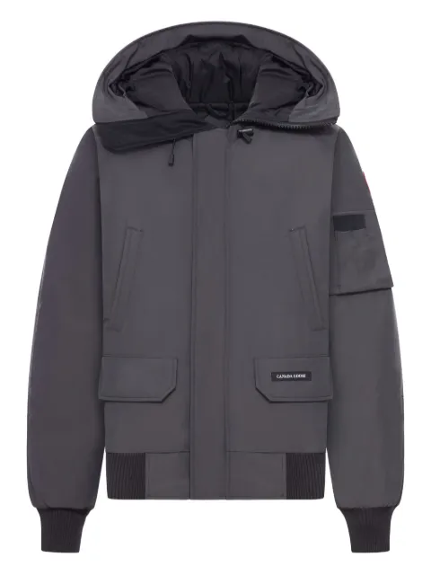 Canada Goose logo-patch padded jacket