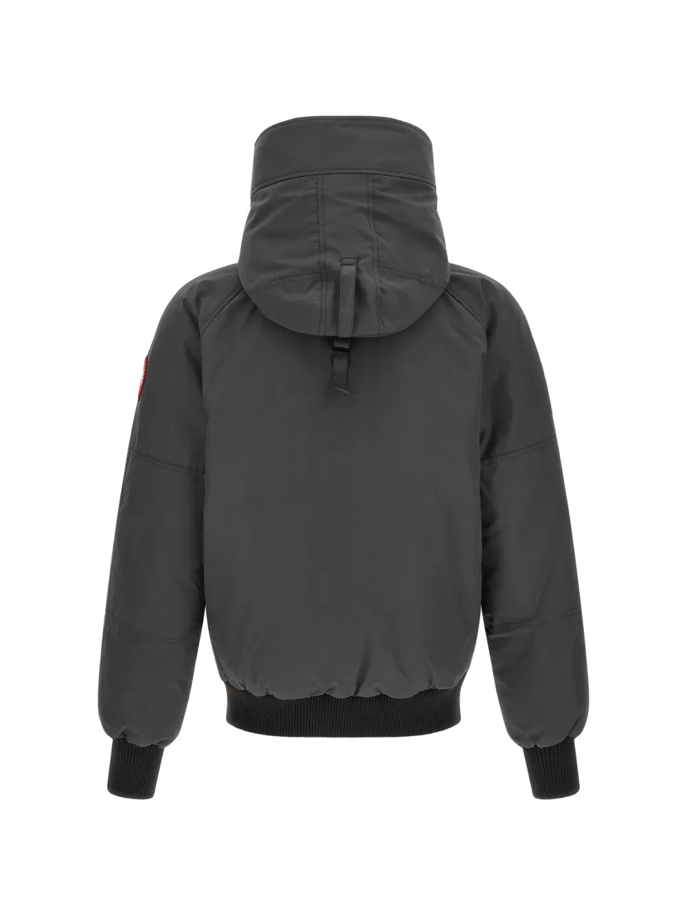 Canada Goose Chilliwack jack met logo-patch en capuchon Grijs