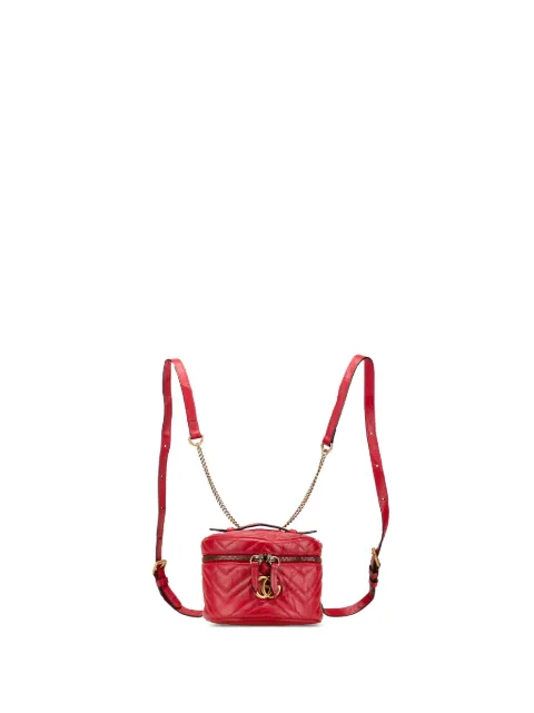 Gucci Pre-Owned mochila GG Marmont redonda mini de piel Matelasse 2016-2025