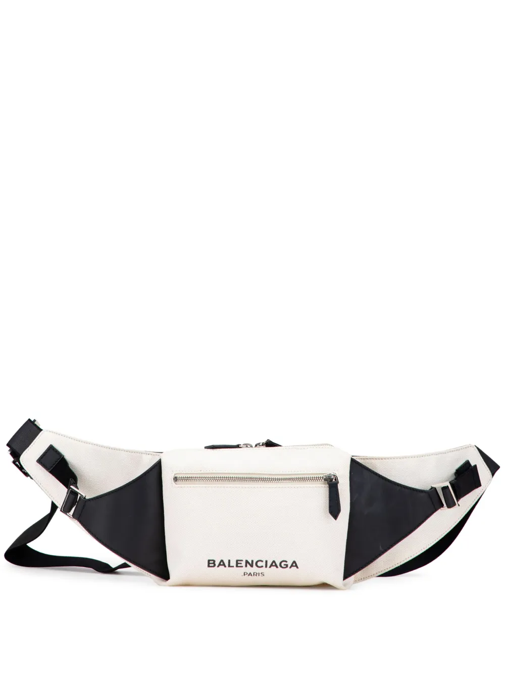 Balenciaga Pre-Owned 2019 Canvas and Leather Neo Lift belt bag | White | Image 1